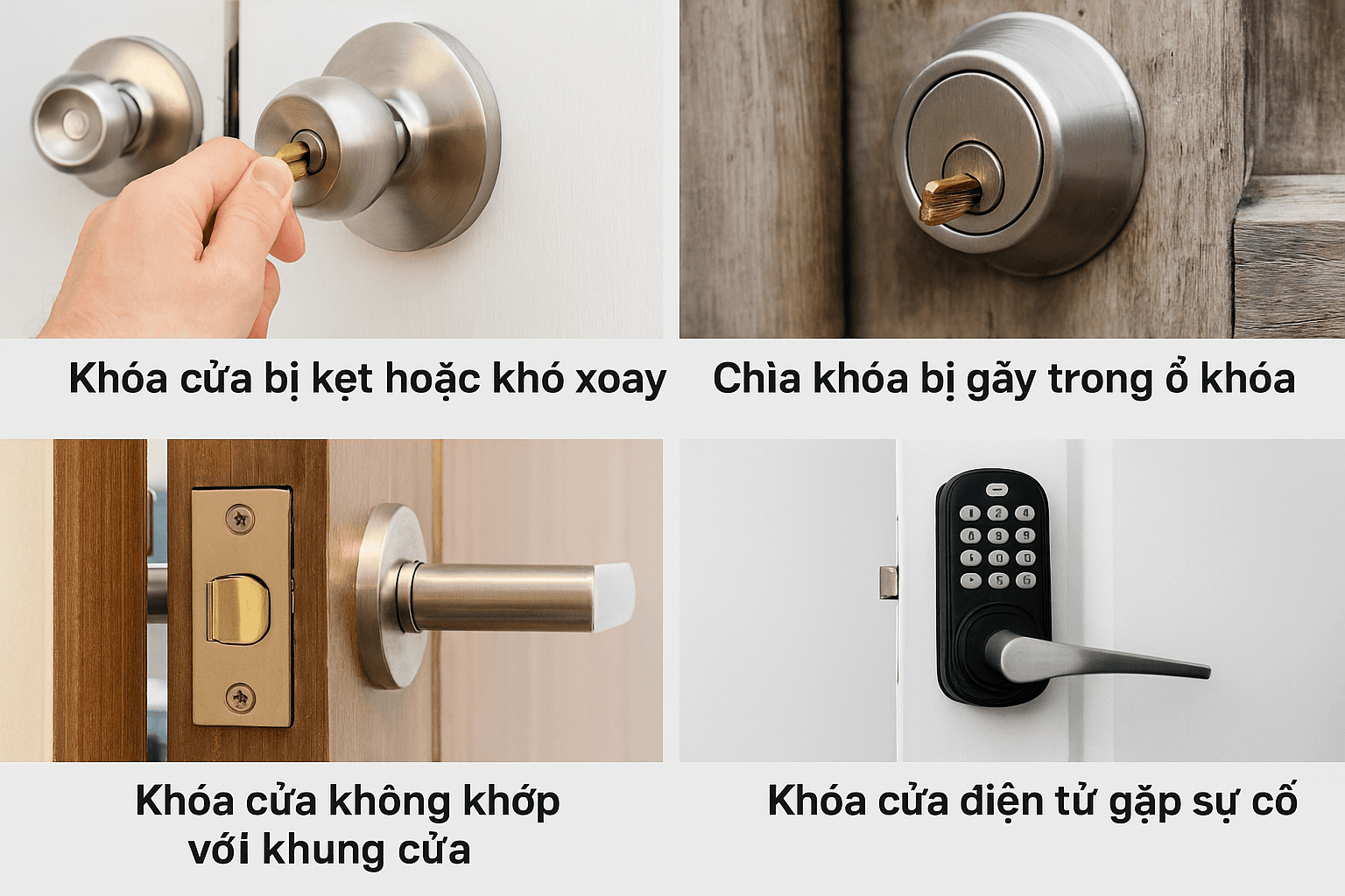 Các loại khóa ô tô